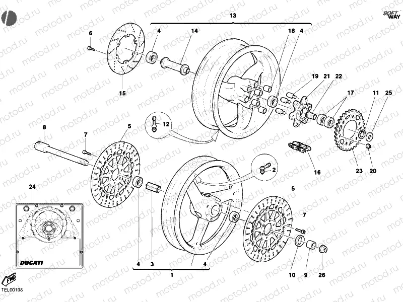 WHEELS » FRONT WHEEL