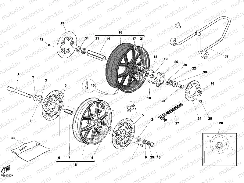 WHEELS » FRONT WHEEL
