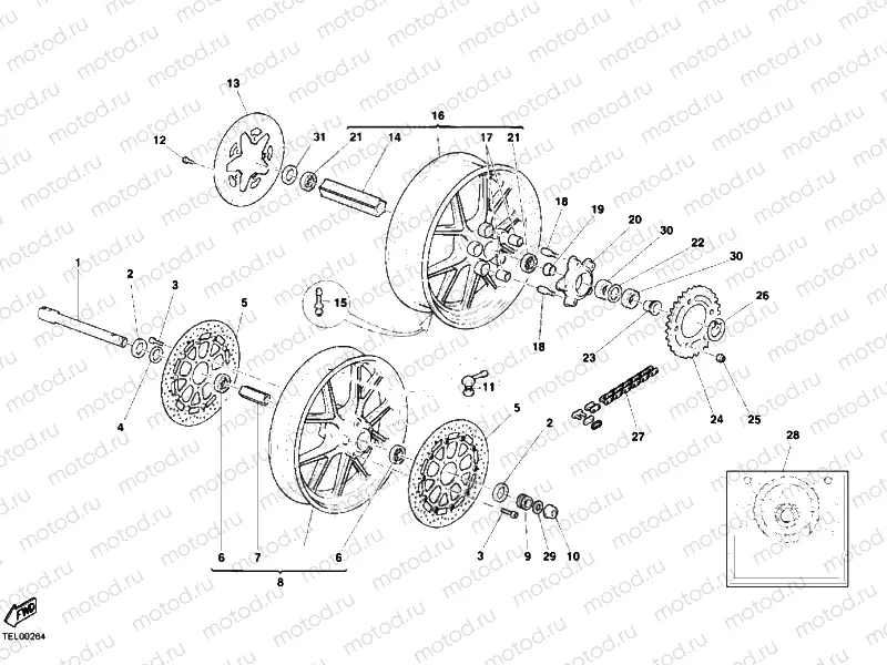 WHEELS » FRONT WHEEL