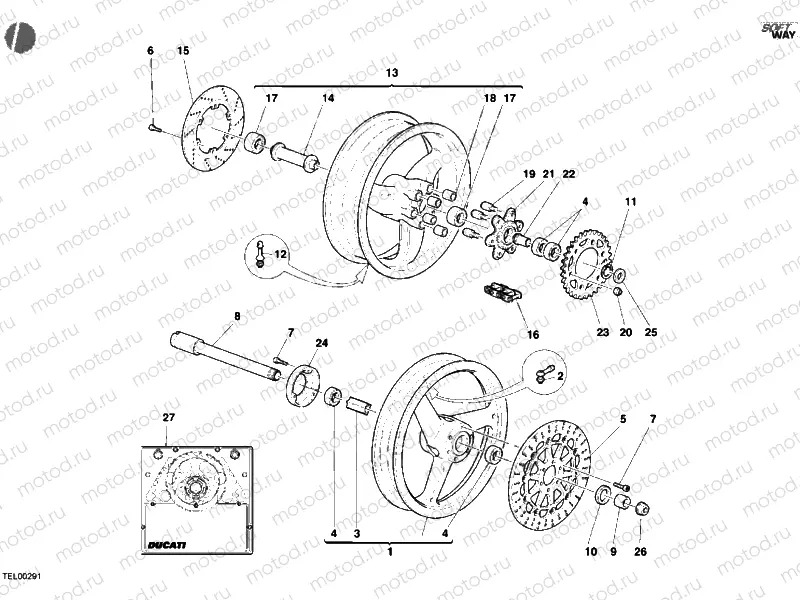 WHEELS » FRONT WHEEL