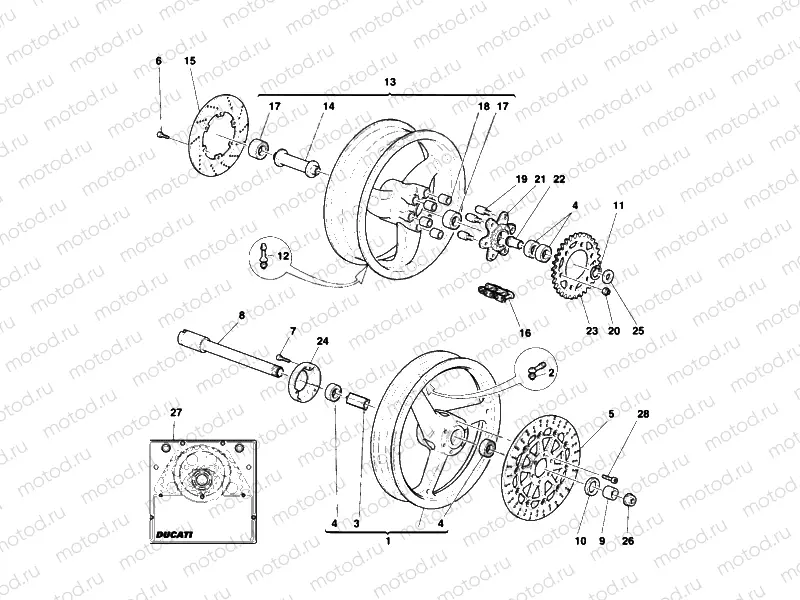 WHEELS » FRONT WHEEL