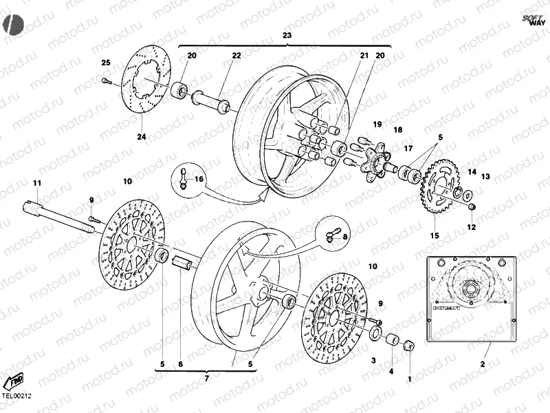 WHEELS » FRONT WHEEL