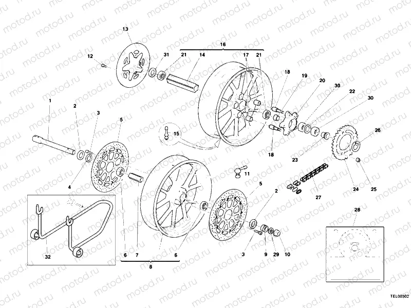 WHEELS » FRONT WHEEL