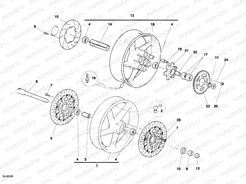 WHEELS » FRONT WHEEL
