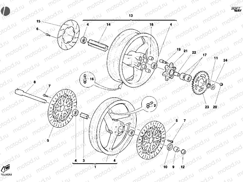 WHEELS » FRONT WHEEL