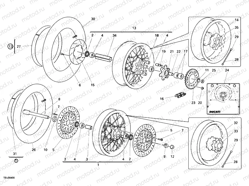 WHEELS » FRONT WHEEL