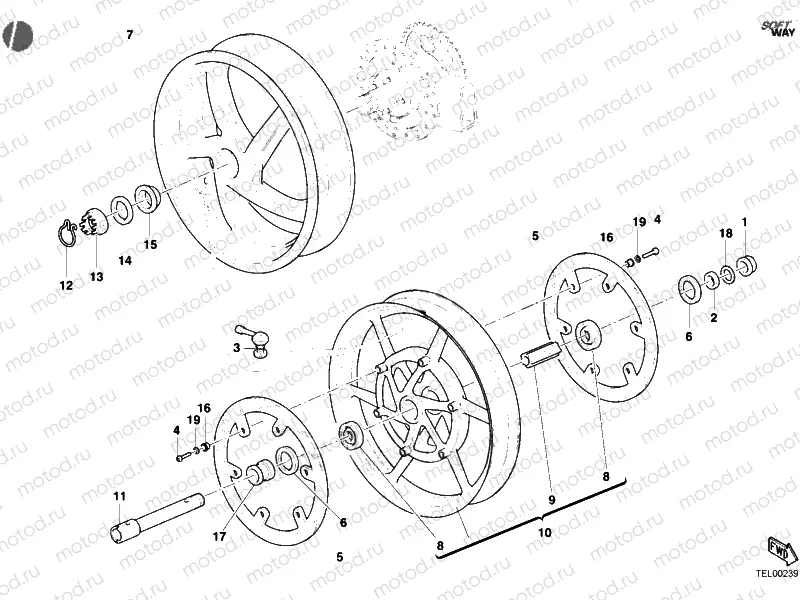 WHEELS » FRONT WHEEL