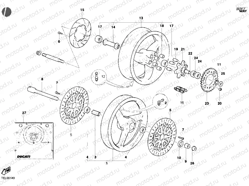 WHEELS » FRONT WHEEL