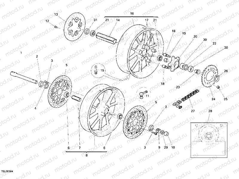 WHEELS » FRONT WHEEL