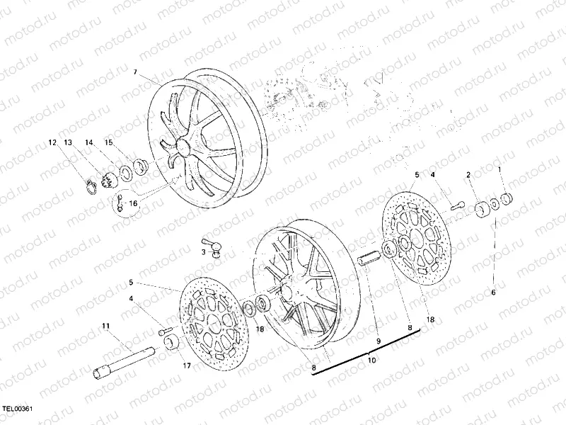 WHEELS » FRONT WHEEL