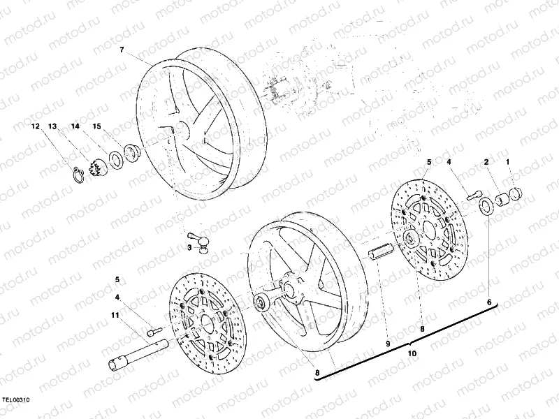WHEELS » FRONT WHEEL