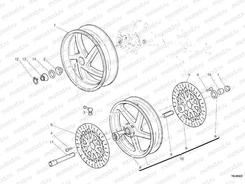 WHEELS » FRONT WHEEL