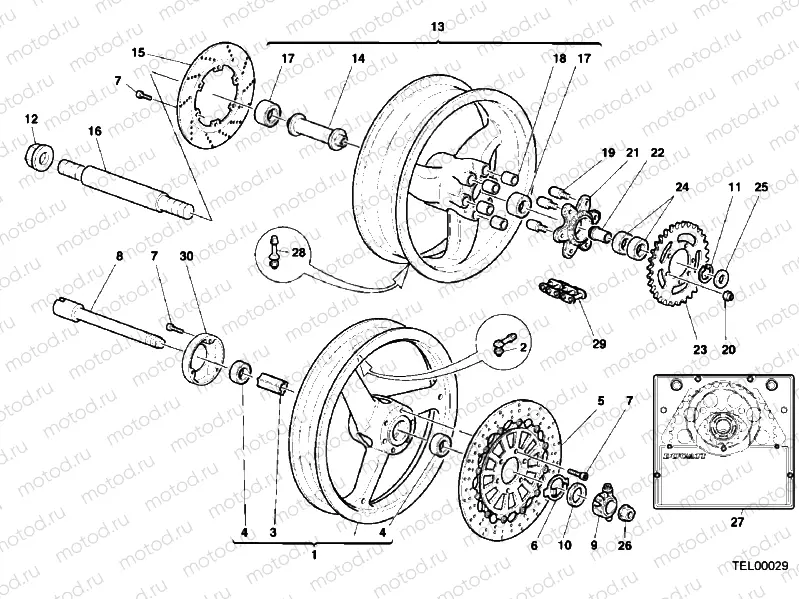 WHEELS » FRONT WHEEL
