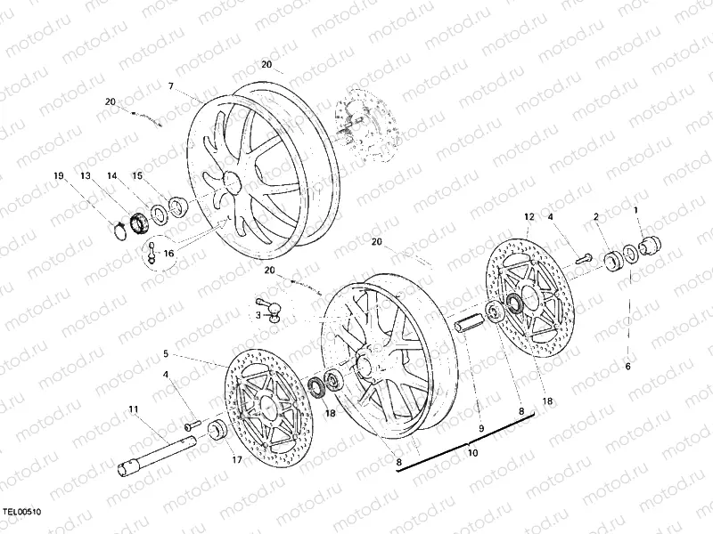 WHEELS » FRONT WHEEL