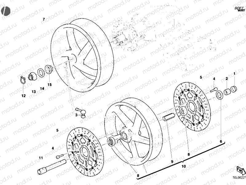 WHEELS » FRONT WHEEL