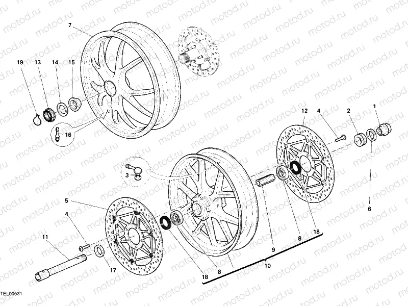 WHEELS » FRONT WHEEL