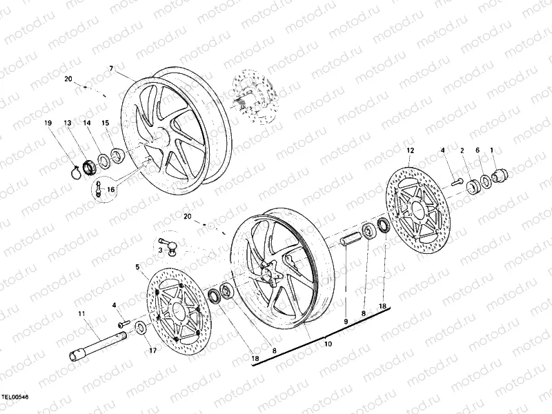WHEELS » FRONT WHEEL