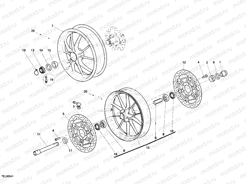 WHEELS » FRONT WHEEL