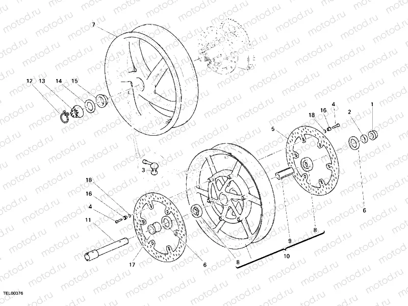 WHEELS » FRONT WHEEL