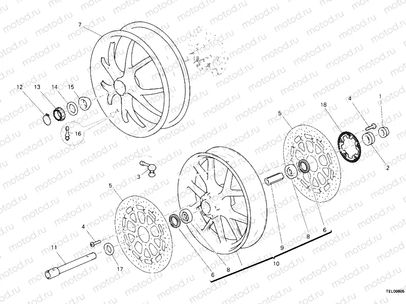 WHEELS » FRONT WHEEL