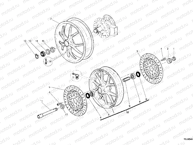 WHEELS » FRONT WHEEL