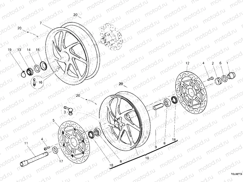 WHEELS » FRONT WHEEL