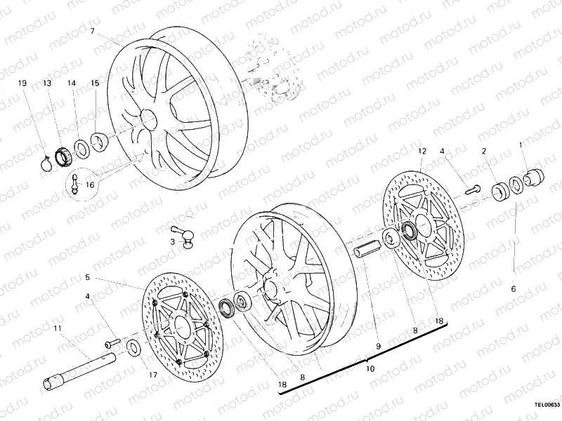 WHEELS » FRONT WHEEL