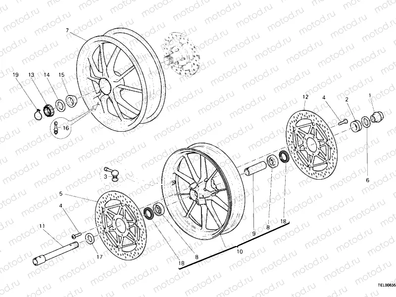 WHEELS » FRONT WHEEL