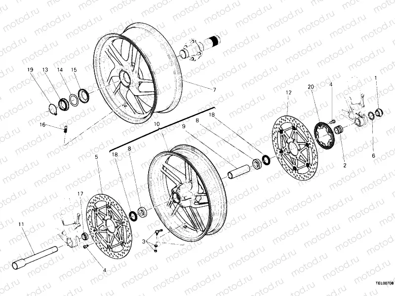 WHEELS » FRONT WHEEL