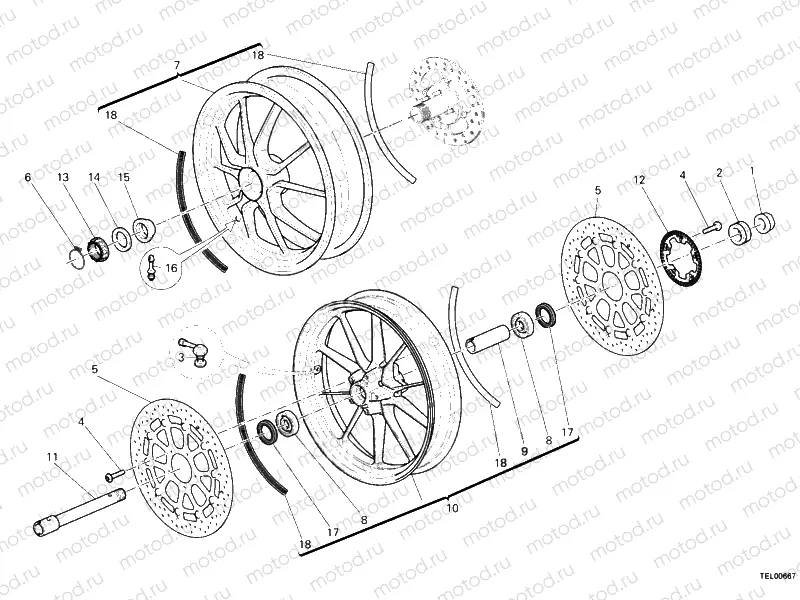 WHEELS » FRONT WHEEL