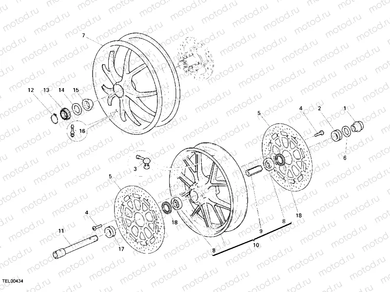 WHEELS » FRONT WHEEL