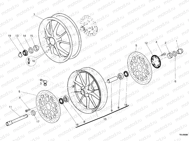 WHEELS » FRONT WHEEL