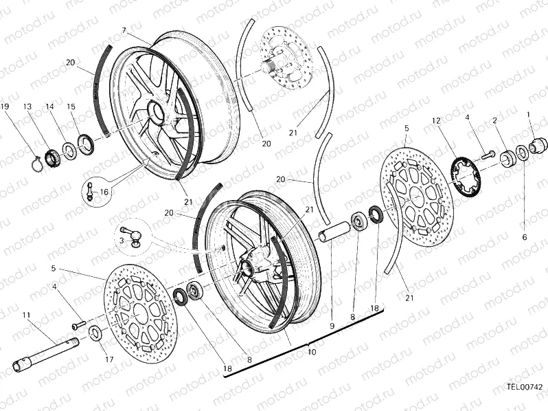 WHEELS » FRONT WHEEL