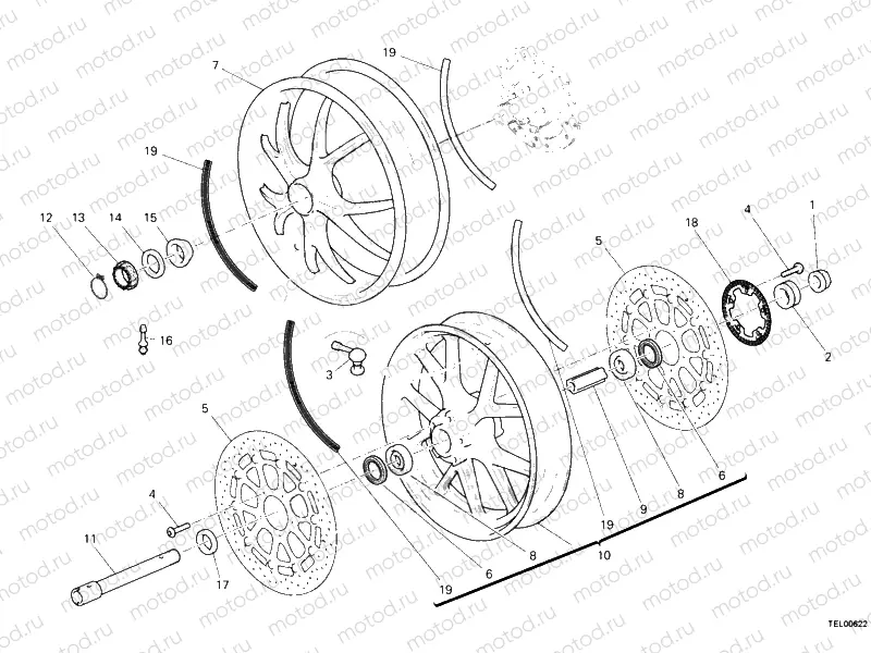 WHEELS » FRONT WHEEL