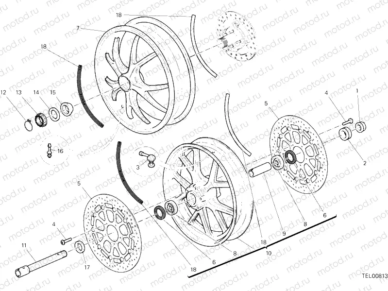 WHEELS » FRONT WHEEL
