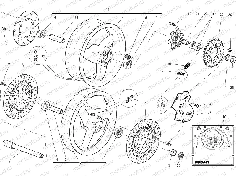 WHEELS » FRONT WHEEL