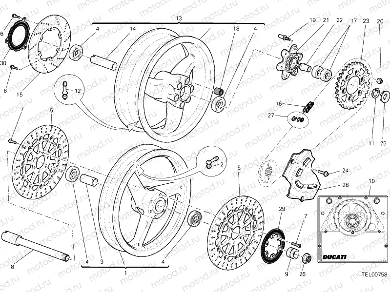 WHEELS » FRONT WHEEL