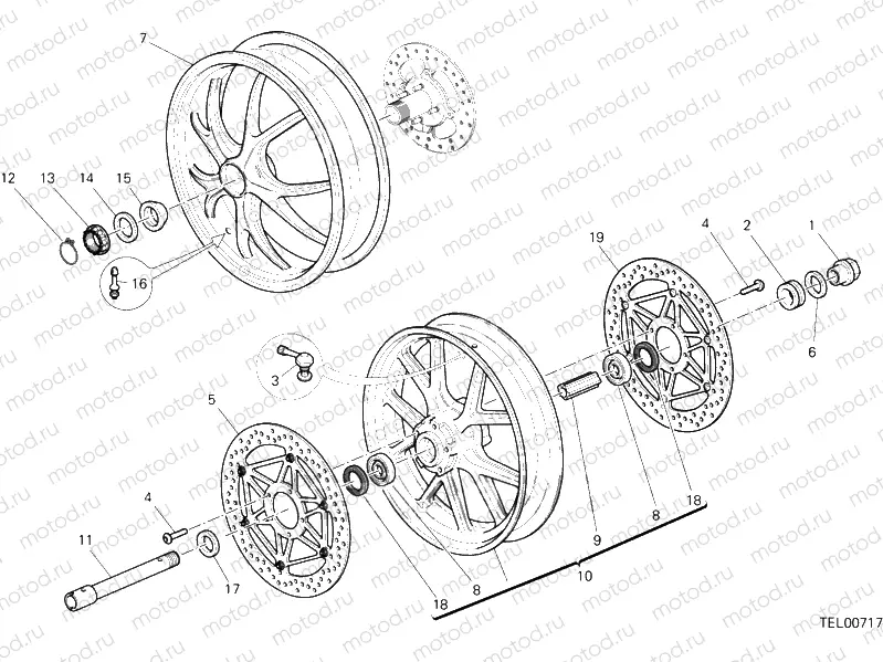 WHEELS » FRONT WHEEL