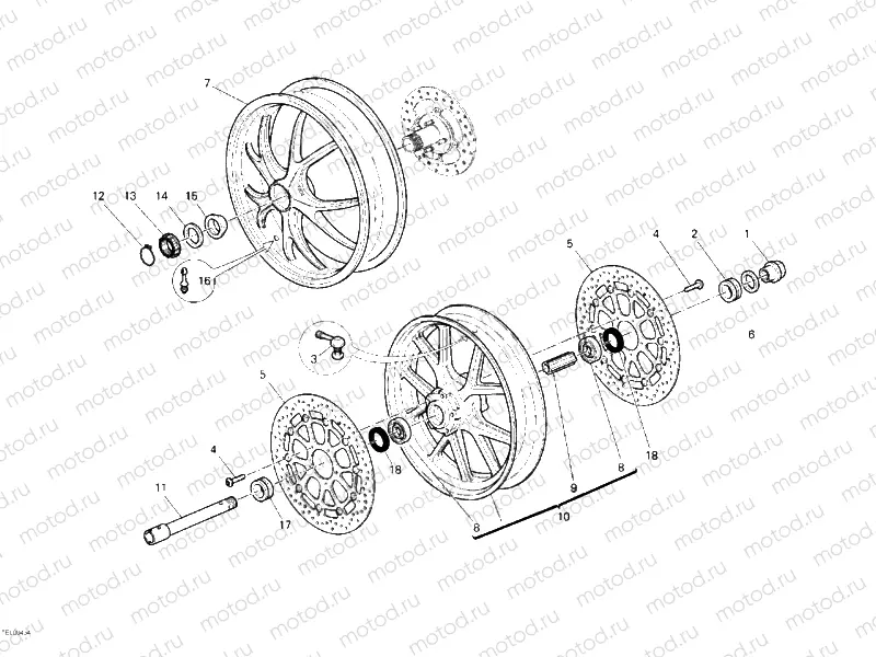 WHEELS » FRONT WHEEL