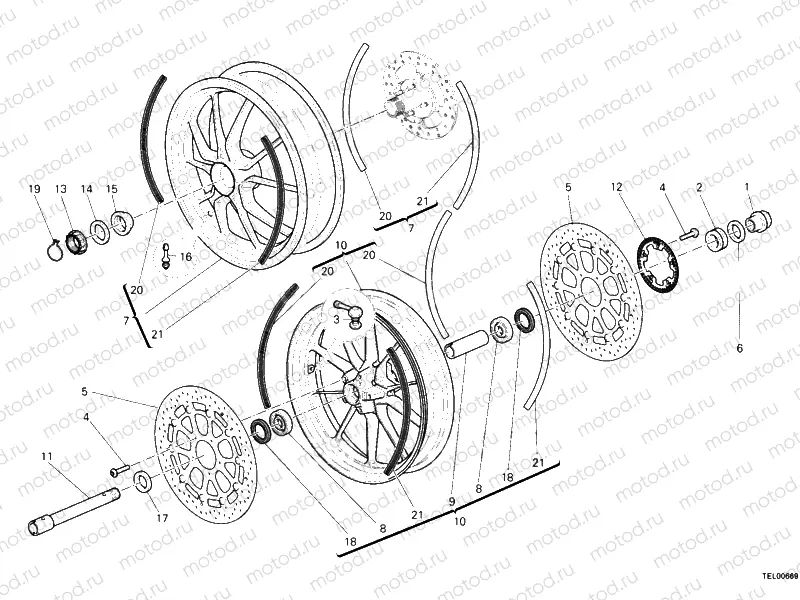 WHEELS » FRONT WHEEL