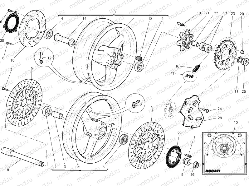 WHEELS » FRONT WHEEL