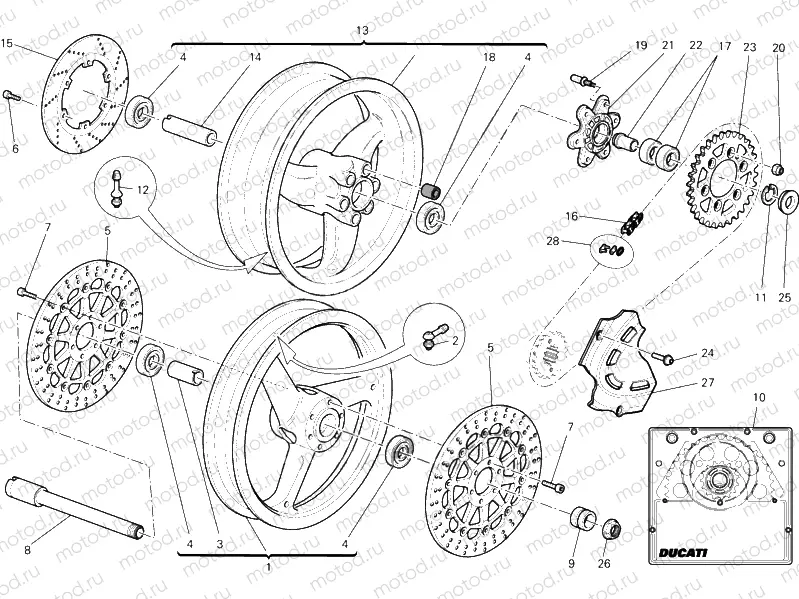 WHEELS » FRONT WHEEL