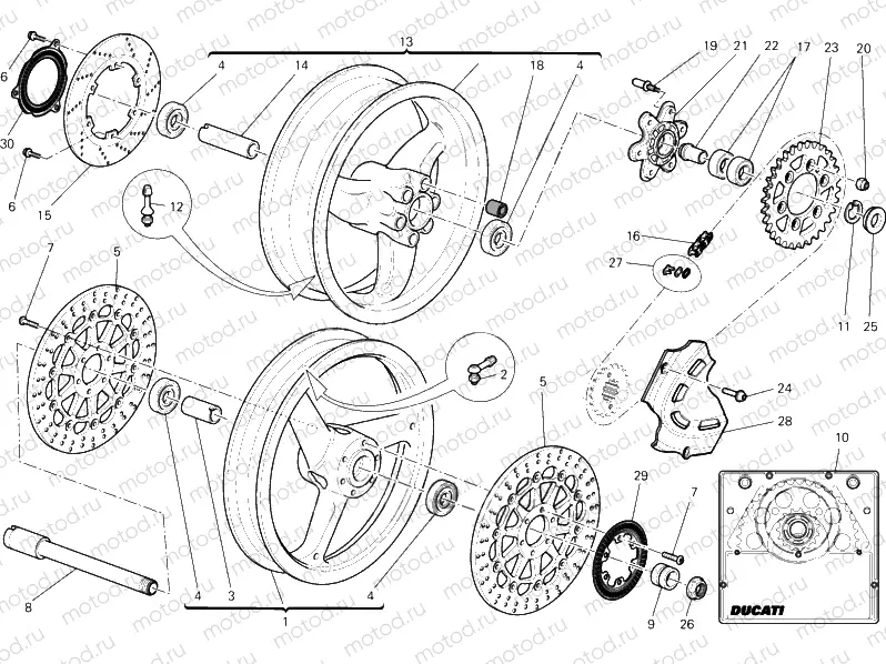 WHEELS » FRONT WHEEL