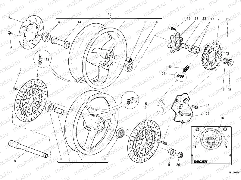 WHEELS » FRONT WHEEL