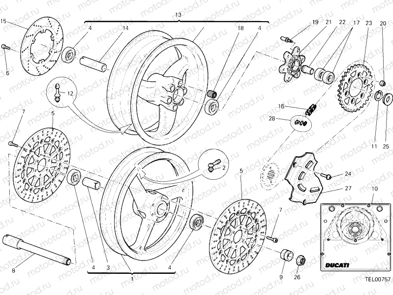 WHEELS » FRONT WHEEL