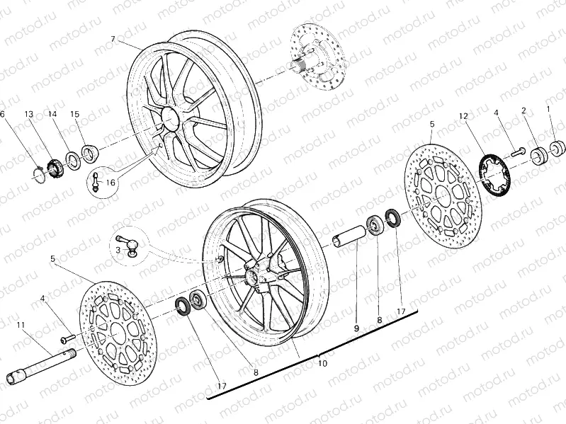 WHEELS » FRONT WHEEL