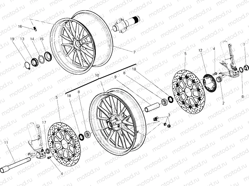 WHEELS » FRONT WHEEL