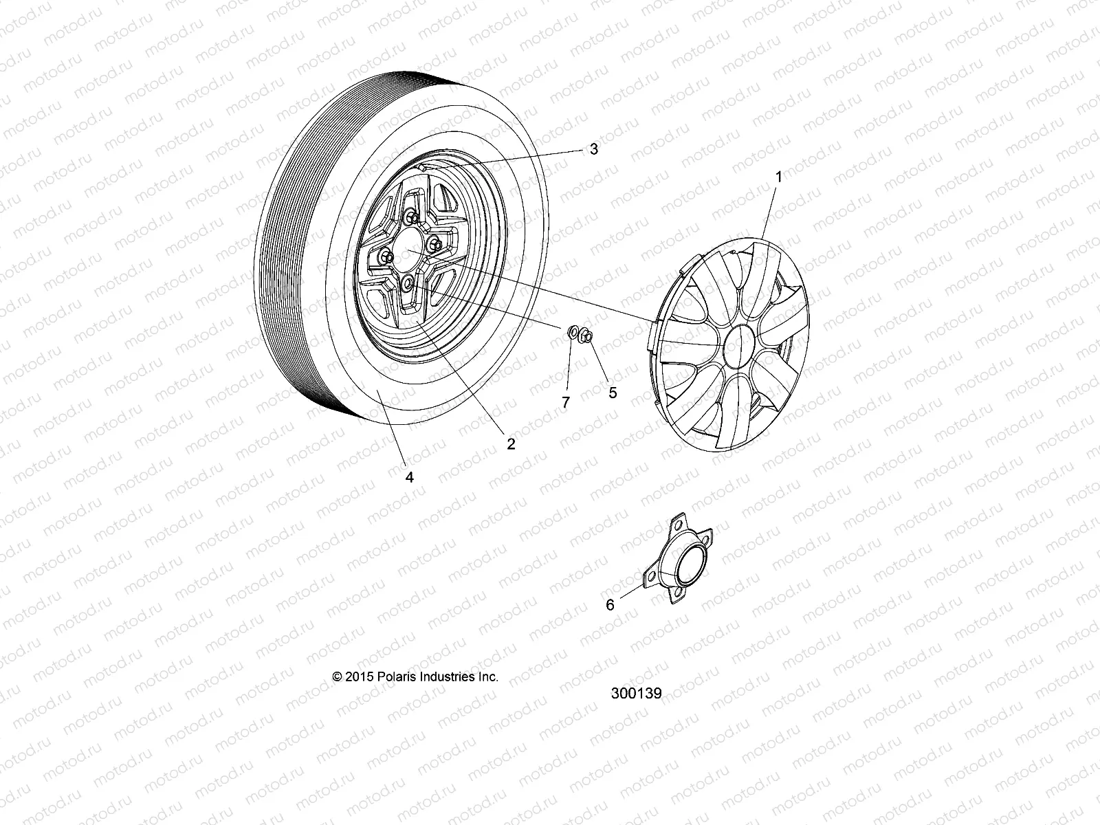 WHEELS | WHEELS, 13 INCH - L22G2AEALA/DEALA/4AEALA/6AEALA (300139)