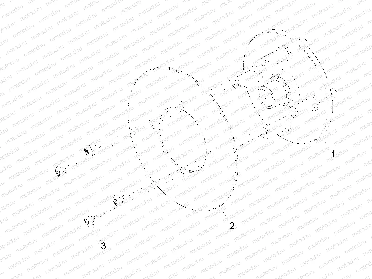 WHEELS | WHEELS, COMPONENTS, END, 7.56 INCH, DISC 4 BOLT - e2/e6 (49GEMWHEELS11END7.56)