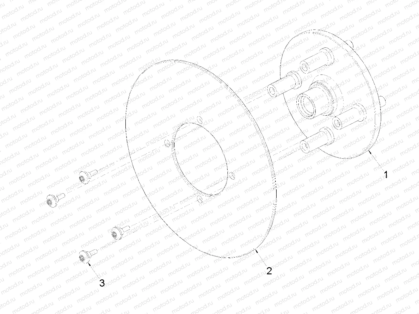 WHEELS | WHEELS, COMPONENTS, END, 9.21 INCH, DISC 4 BOLT - L12G2A/L12G4A/L12G2S/L12G4S/L12G2L (49GEMWHEELS11END9.21)
